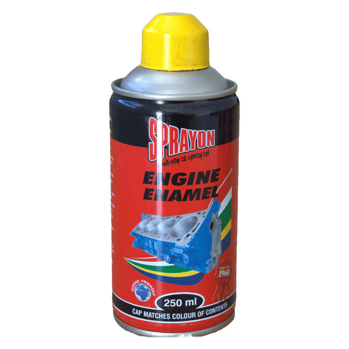 Sprayon Paint Engine Enamel Sun Yellow Spo1033