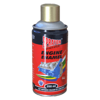 Sprayon Engine Enamel Gold Spray Paint 250ml - Heat Resistant Engine Paint
