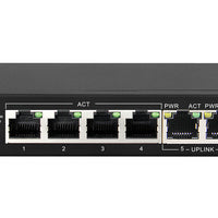 Scoop 6 Port Gigabit 4 PoE 60W Switch