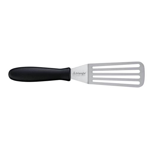 Triangle Slotted Pastry Server: Stainless Steel Turner for Cake and Baking. Quality kitchen utensil by Triangle for bakers.