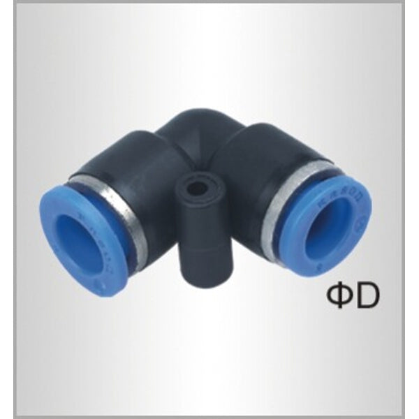 PU Hose Fitting Elbow 4mm - Pneumatic Quick Connector - Air Hose Elbow Connector