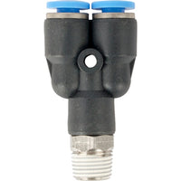 PU Hose Fitting Y Joint 4mm to 1/8