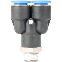 PU Hose Fitting Y Joint 12mm to 3/8
