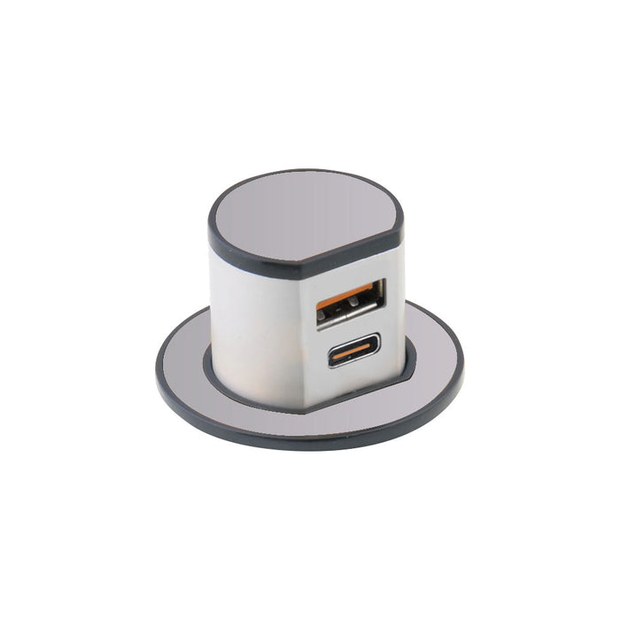 MINI POP-UP DUAL USB QUICK CHARGER(MAX.30W) - NET-POPUP-MINI