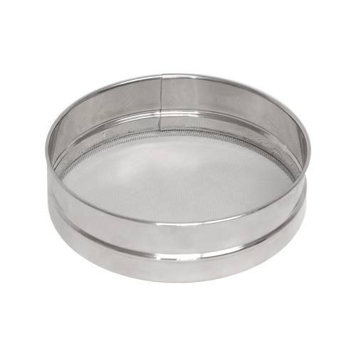 Stainless Steel Sieve, 300mm - Kitchen Strainer for Baking & Cooking - chavda.com