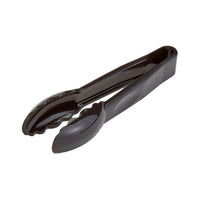 CAMBRO Scallop Tong Black 15cm - Durable Kitchen Tongs, Serving Utensil, Acetal Plastic Tongs, Dishwasher Safe