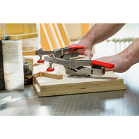 Bessey Horizontal Toggle Clamp With Open Arm And Horizontal Base Plate Stc-Hh - 598-1121
