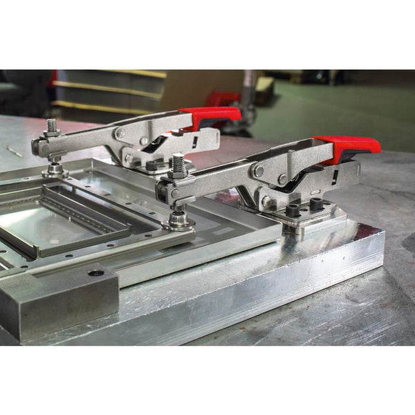 Bessey Horizontal Toggle Clamp With Open Arm And Horizontal Base Plate Stc-Hh - 598-1110