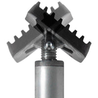 BESSEY Telescopic Drywall Support STE with Pump Grip - Adjustable Construction Tool