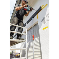 BESSEY Telescopic Drywall Support STE with Pump Grip - Adjustable Construction Tool