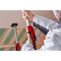 BESSEY Telescopic Drywall Support STE with Pump Grip - Adjustable Construction Tool