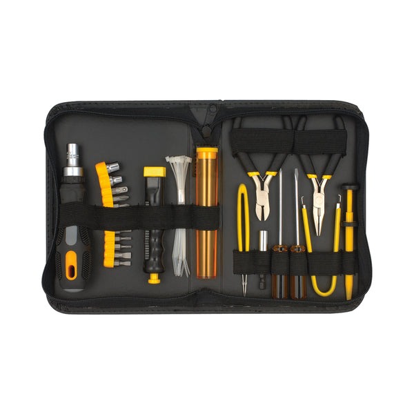 SPROTEK 33-PIECE PC REPAIR TOOL KIT (STK-8905) - NET-TOOL-33P-8905