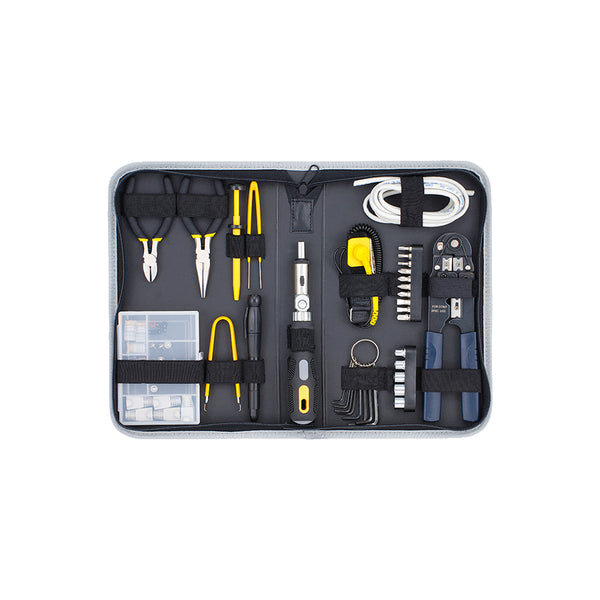 SPROTEK 65-PIECE COMPUTER TOOL KIT (STK-8930) - NET-TOOL-65P-8930