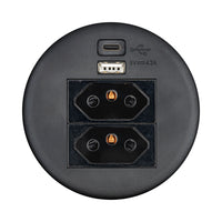 NET-GROMMET-LQ-2 POWER GROMMET BLACK 2XNEW SA, - NET-GROMMET-LQ-2
