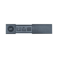 LINKQNET MODERN SLIDING IN-DESK UNIT WITH WIRELESS CHARGING - POWER-SLIDE-MODERN