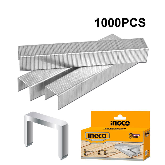 INGCO STAPLES 0.7X8MM 1000PCS - STS0108