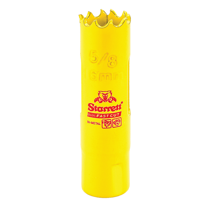 Holesaw Starrett Fast Cut 16 Mm Fch0058 Stt1016