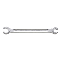 Stahlwille Open Ring Spanner 22x24mm, Bi-Hexagon Wrench, Double Ended Angled Chrome Alloy Steel Tool