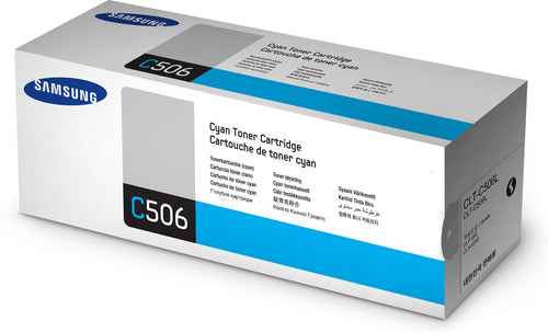 Samsung CLT-C506L High Yield Cyan Toner-SU040A