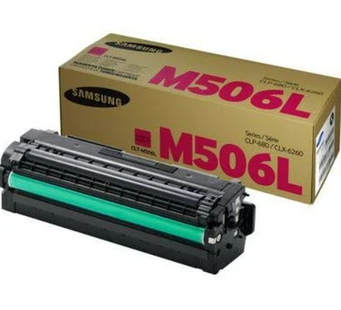 Samsung CLT-M506L High Yield Magenta Toner-SU307A