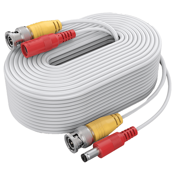 CCTV Camera Extension Cable 18M with BNC and Power Connectors | Securityvue