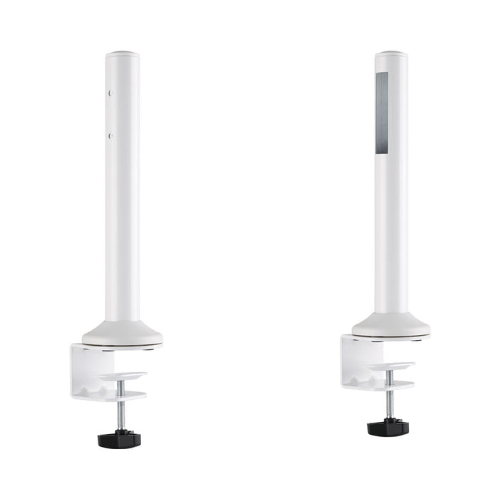 SLATWALL DESK MOUNTING POLE, WHITE UP TO 50KG - BRK-SW02-3