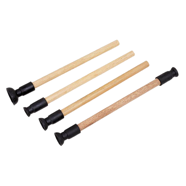 Valve Grinder Set - Wooden Handle, Rubber Suction Cup - 32mm Lapping Tool