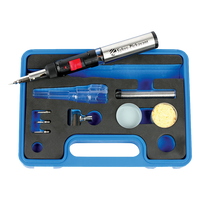 Sykes Soldering Iron Butane Kit 9 Pc Syk680005