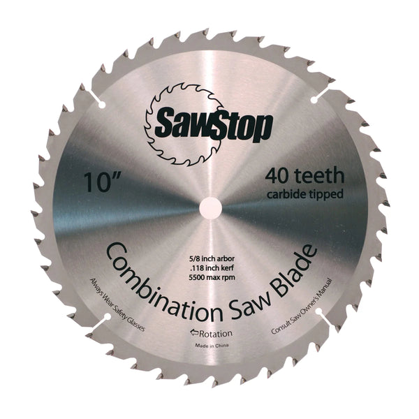 SAWSTOP 40T COMBINATION SAW BLADE