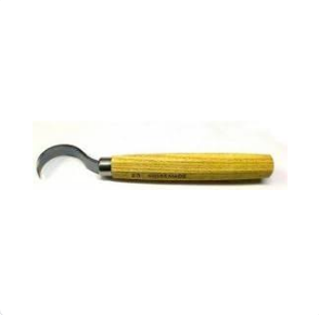 Pfeil Spoon Knife - Left Handed Wood Carving Tool with Curved Blade & Wood Handle. Detail Tool, Bowl Carving.