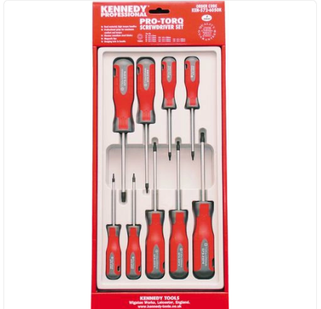 Kennedy 9-PCE TORX PRO-TORQ SCREWDRIVER SET
