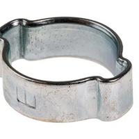 13-15mm TWO EAR STYLE ZINC PLATEDO-CLIPS - MTL6627100K