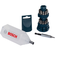 BOSCH 2607017404 Screwdriver Bit Set, Blue, 25 Pieces -2607017404