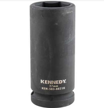 Kennedy 27mm DEEP IMPACT SOCKET 3/4"SQUARE DRIVE