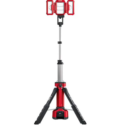 Flex LED cordless building site spotlight with tripod 18V 530375