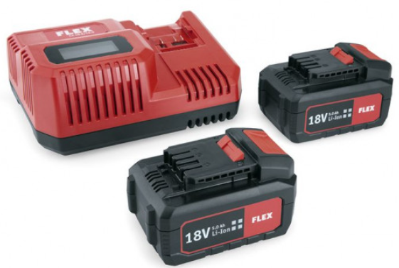 Flex Power pack with intelligent charger & 2x 8.0Ah batteries 533175