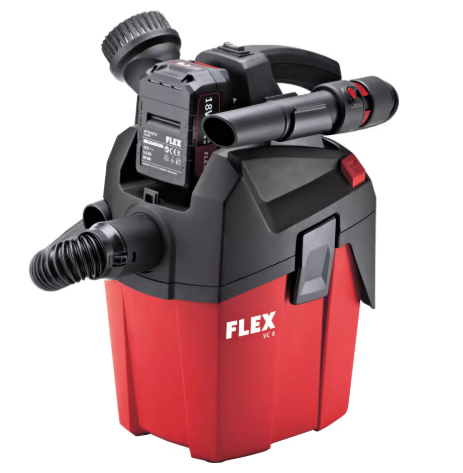 Flex Compact vacuum cleaner with manual filter cleaning 6L 481491
