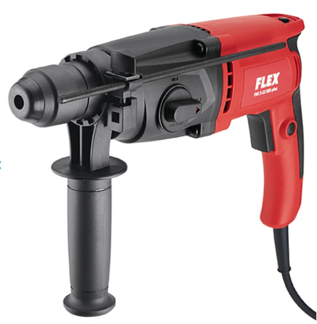 Flex 22mm SDS+ Rotary Hammer Drill, 2kg, in Kit Box 413674