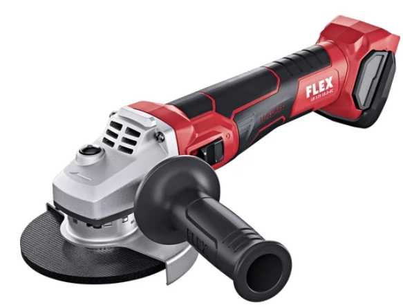 FLEX 125mm Brushless Angle Grinder with Brake - 499307. Power tool for cutting and grinding.