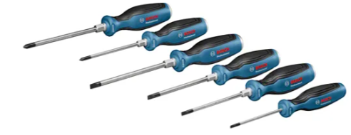 Bosch Screwdriver Set 6pc SL/PH Professional - 1600A016BF