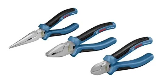 Bosch  3-Piece Plier and Cutter Set,  - 1600A016BG