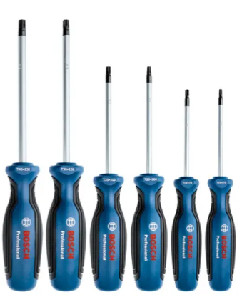 Bosch - 6 pcs Screwdriver Set - 1600A01V09