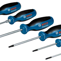 Bosch Screwdriver Set 6pc SL/PH/PZ/TX Professional - 1600A02CV3
