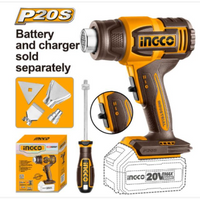 Ingco 20V heat gun 300/550ic tool only