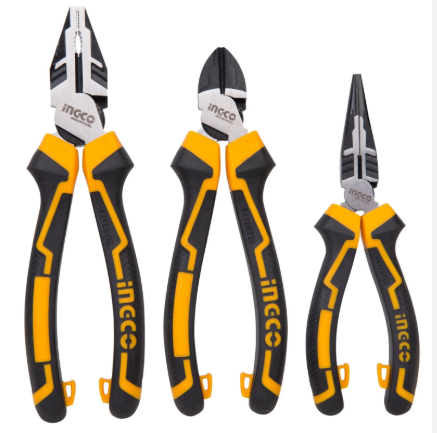 INGCO Pliers Set HL HKHLPS2831 - 3 Piece High Leverage Hand Tools - Chavda.com