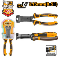 INGCO Compound End Cutter Plier 215mm HCECP58200 Cr-V, Energy Saving - Buy Now!