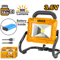 INGCO 3.6V WORK LAMP 900 LUMENS - HRLF4415
