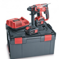 Flex SDS+  Rotary Hammer Set, brushless, 26mm, 2x5.0Ah battery, i-charger,  in CC 478474 CHE 2-26 18.0-EC/5.0 Set