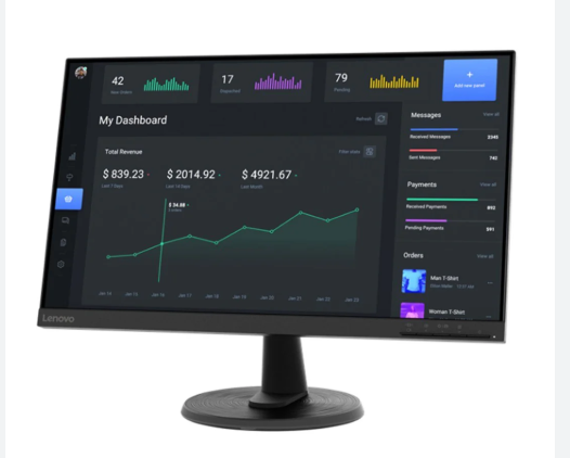 CPO LENOVO C24-40 23.8IN FHD MONITOR - TILT STAND