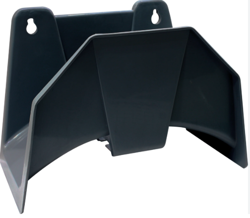 Aqua Hose Hanger Wallmounted Black Aq990270